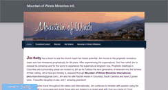 Desktop Screenshot of mountainofwinds.com